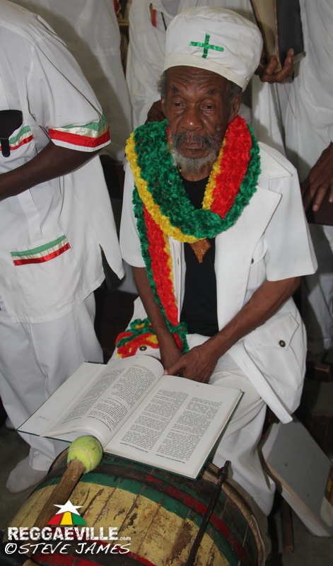HIH Prince Ermias Sahle Selassie @ Ethiopian Orthodox Church in Kingston, Jamaica