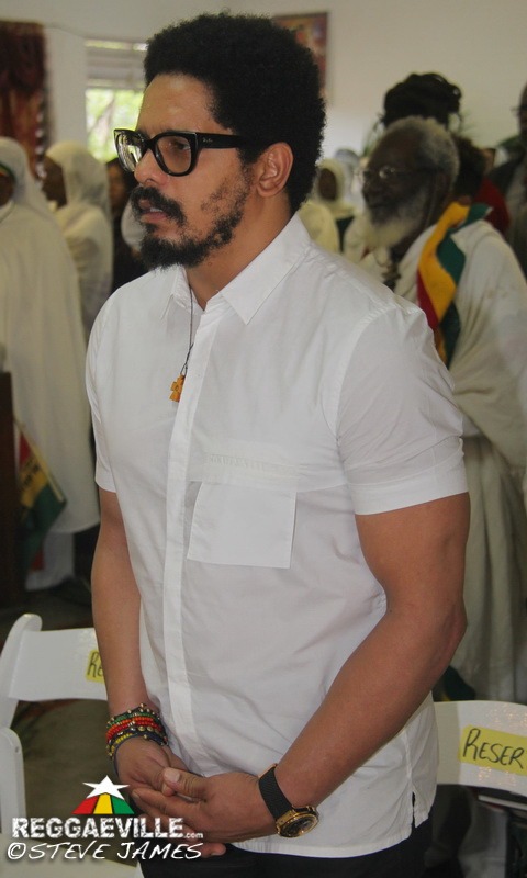 HIH Prince Ermias Sahle Selassie @ Ethiopian Orthodox Church in Kingston, Jamaica