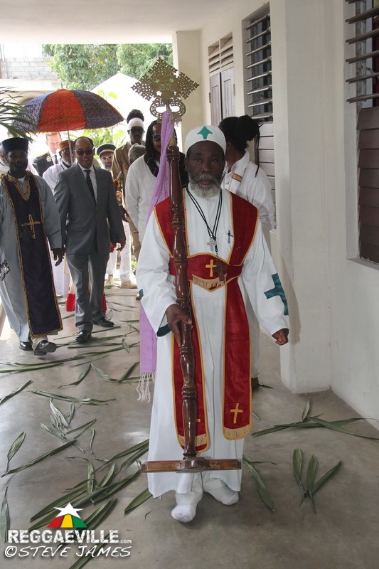 HIH Prince Ermias Sahle Selassie @ Ethiopian Orthodox Church in Kingston, Jamaica