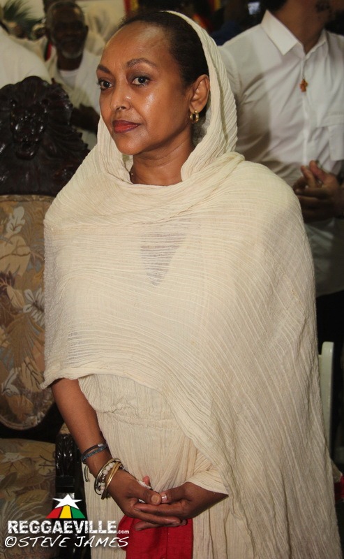 HIH Prince Ermias Sahle Selassie @ Ethiopian Orthodox Church in Kingston, Jamaica