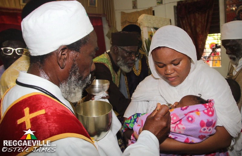 HIH Prince Ermias Sahle Selassie @ Ethiopian Orthodox Church in Kingston, Jamaica
