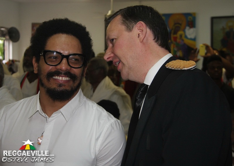 HIH Prince Ermias Sahle Selassie @ Ethiopian Orthodox Church in Kingston, Jamaica