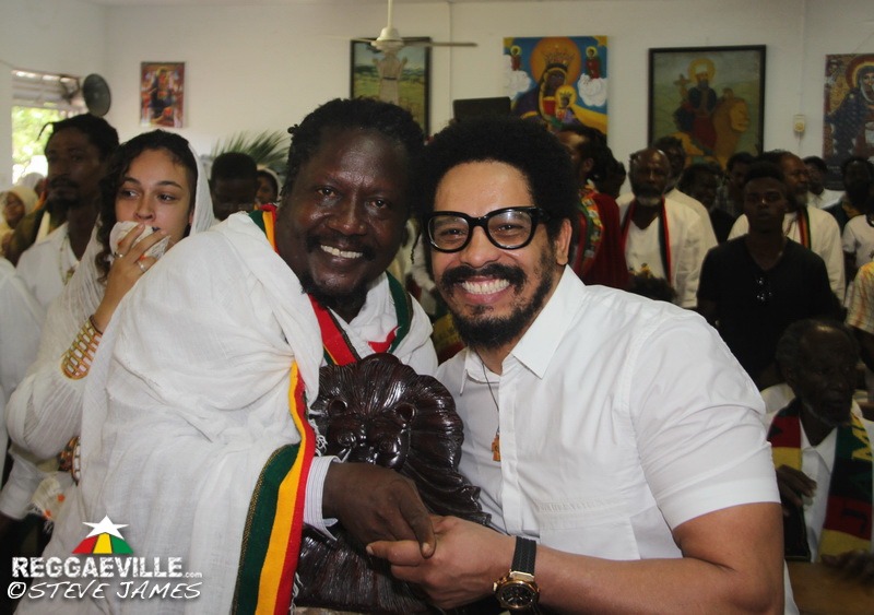 HIH Prince Ermias Sahle Selassie @ Ethiopian Orthodox Church in Kingston, Jamaica