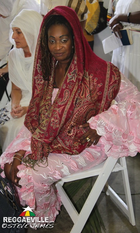 HIH Prince Ermias Sahle Selassie @ Ethiopian Orthodox Church in Kingston, Jamaica