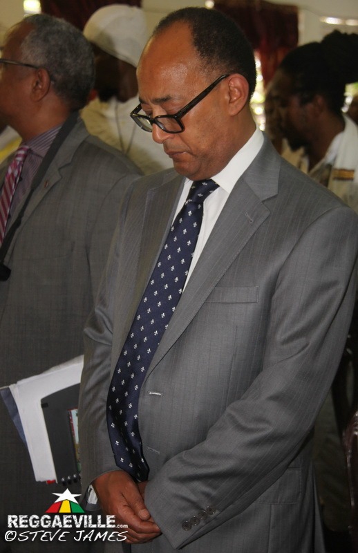 HIH Prince Ermias Sahle Selassie @ Ethiopian Orthodox Church in Kingston, Jamaica
