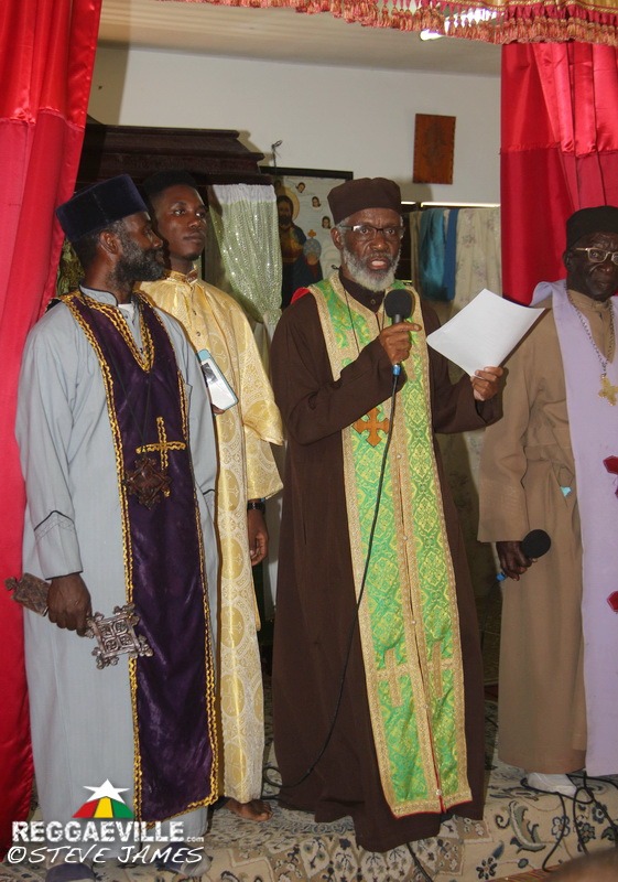 HIH Prince Ermias Sahle Selassie @ Ethiopian Orthodox Church in Kingston, Jamaica