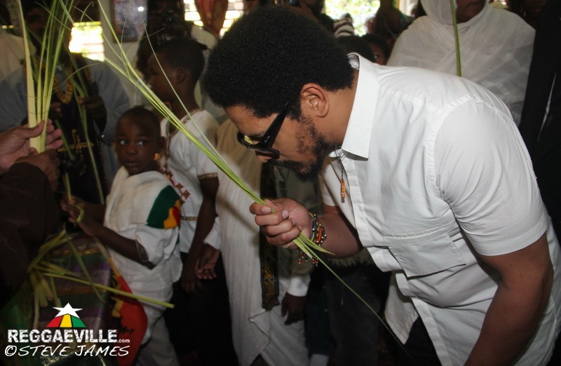 HIH Prince Ermias Sahle Selassie @ Ethiopian Orthodox Church in Kingston, Jamaica
