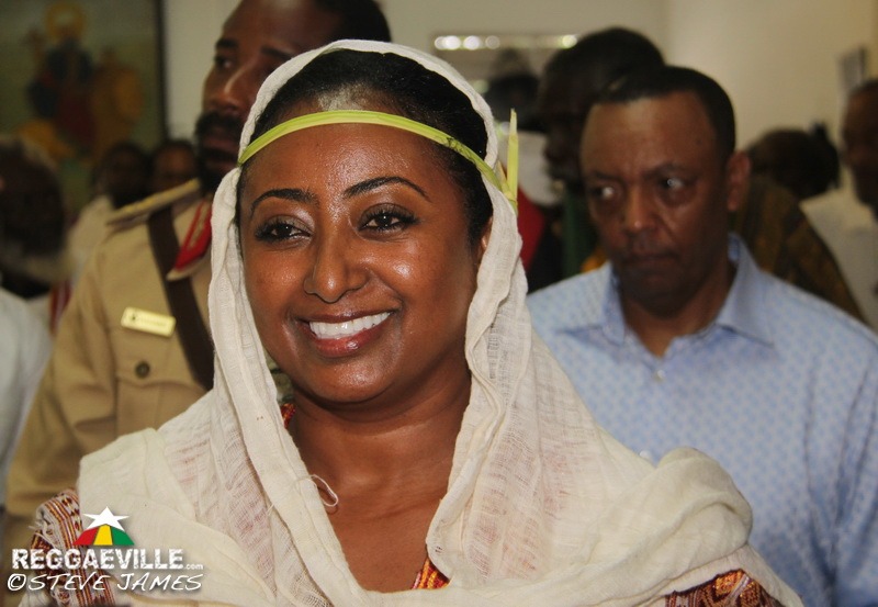 HIH Prince Ermias Sahle Selassie @ Ethiopian Orthodox Church in Kingston, Jamaica