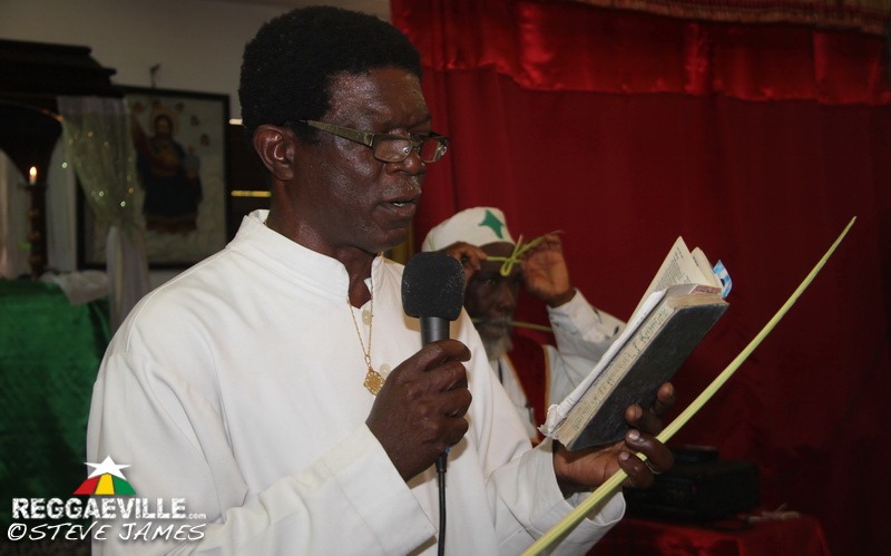 HIH Prince Ermias Sahle Selassie @ Ethiopian Orthodox Church in Kingston, Jamaica