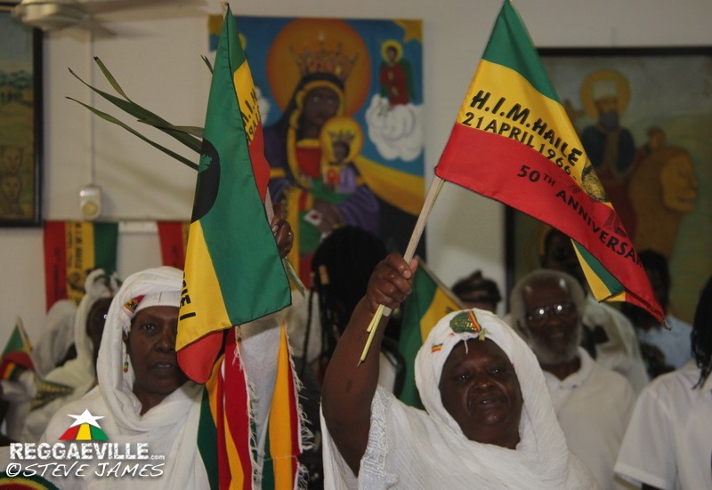 HIH Prince Ermias Sahle Selassie @ Ethiopian Orthodox Church in Kingston, Jamaica