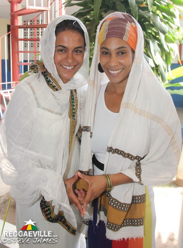 HIH Prince Ermias Sahle Selassie @ Ethiopian Orthodox Church in Kingston, Jamaica