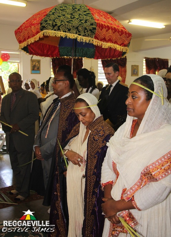 HIH Prince Ermias Sahle Selassie @ Ethiopian Orthodox Church in Kingston, Jamaica