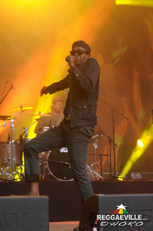 Ray Darwin with House Of Riddim playing Black Uhuru @ Ruhr Reggae Summer - Dortmund 2016