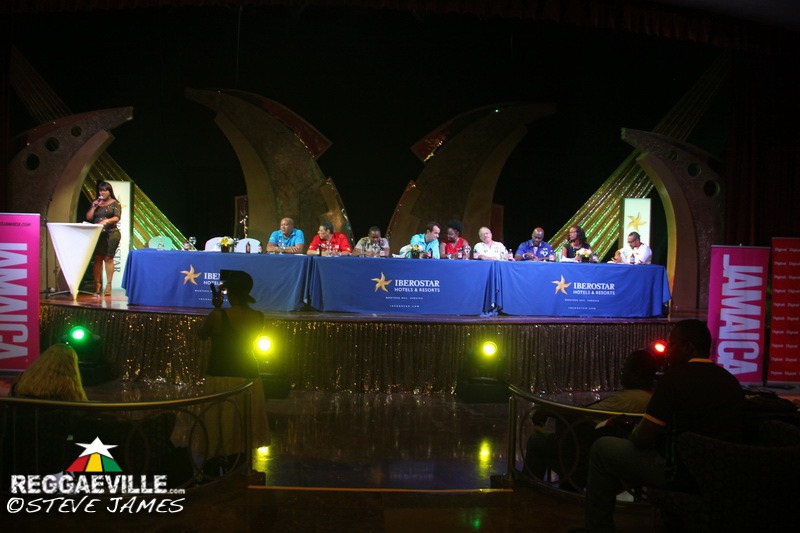 Reggae Sumfest - Press Conference in Montego Bay, Jamaica