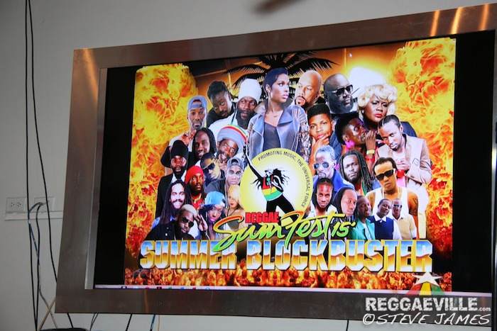 Reggae Sumfest 2015 - Official Launch in Kingston, Jamaica