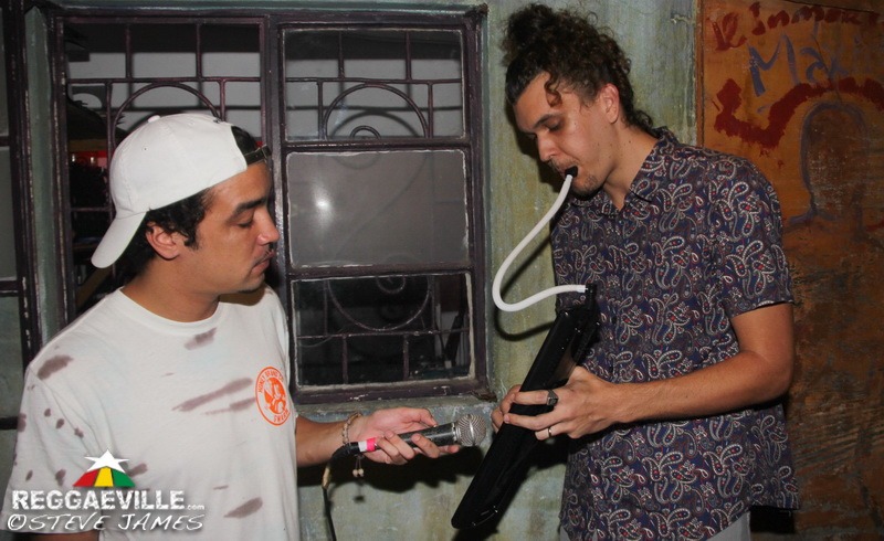 Richie Spice, Dre Island & The Wizard in Kingston, Jamaica