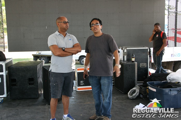 Behind The Scenes... @ Shaggy & Friends 2014