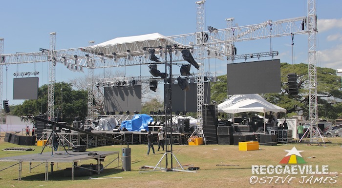 Soundcheck & Set Up @ Shaggy & Friends 2016