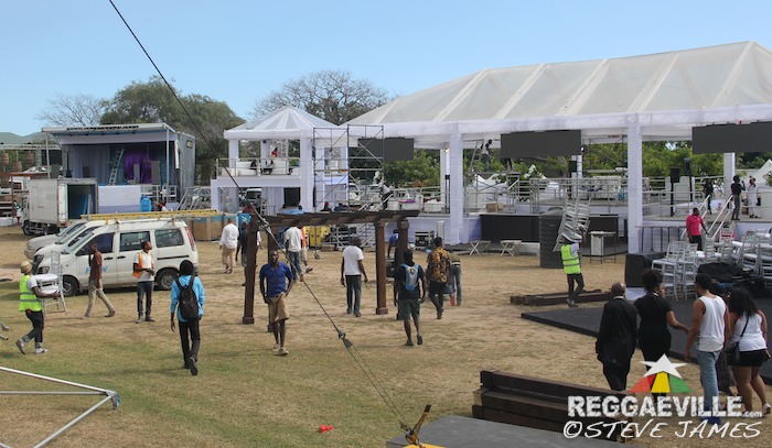Soundcheck & Set Up @ Shaggy & Friends 2016