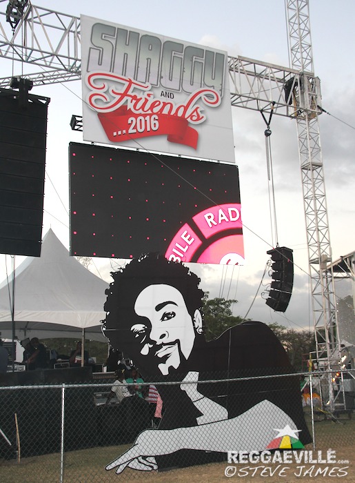 Soundcheck & Set Up @ Shaggy & Friends 2016