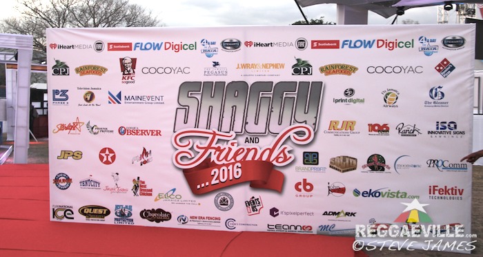 Soundcheck & Set Up @ Shaggy & Friends 2016