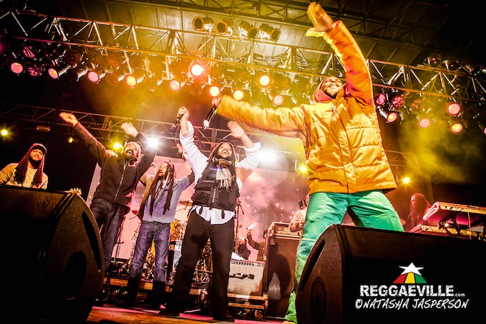 Stephen, Damian & Julian Marley feat. Capleton & Spragga Benz @ 9Mile Music Festival 2015