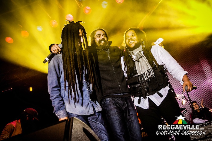 Stephen, Damian & Julian Marley feat. Capleton & Spragga Benz @ 9Mile Music Festival 2015