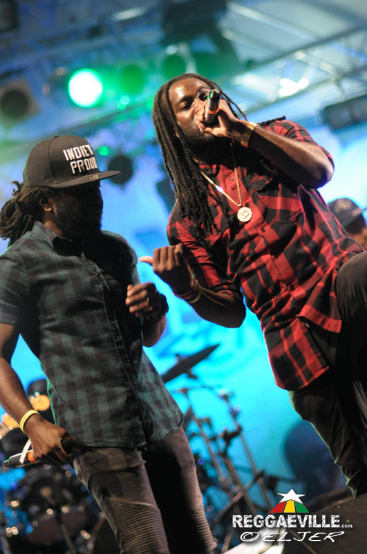 Stephen McGregor and Chino @ Reggae Jam 2016