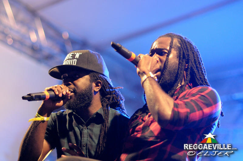 Stephen McGregor and Chino @ Reggae Jam 2016