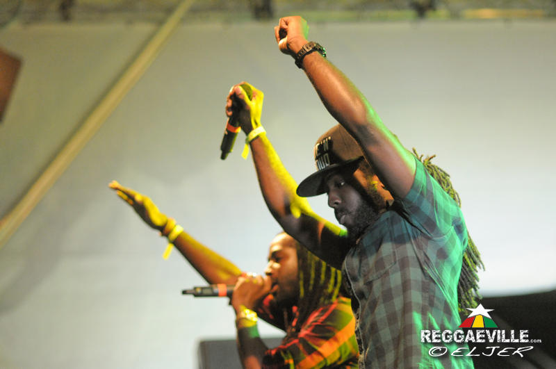 Stephen McGregor and Chino @ Reggae Jam 2016