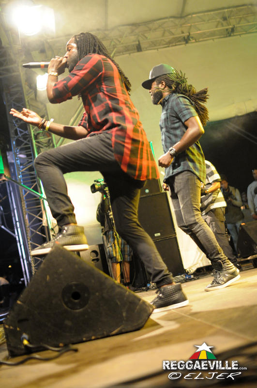 Stephen McGregor and Chino @ Reggae Jam 2016