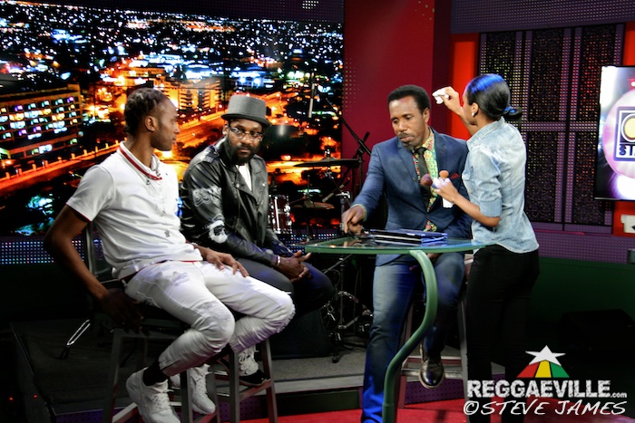 Tarrus Riley, Alaine & Dexta Daps @ OnStage TV