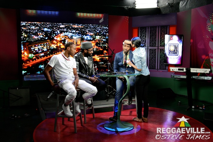 Tarrus Riley, Alaine & Dexta Daps @ OnStage TV