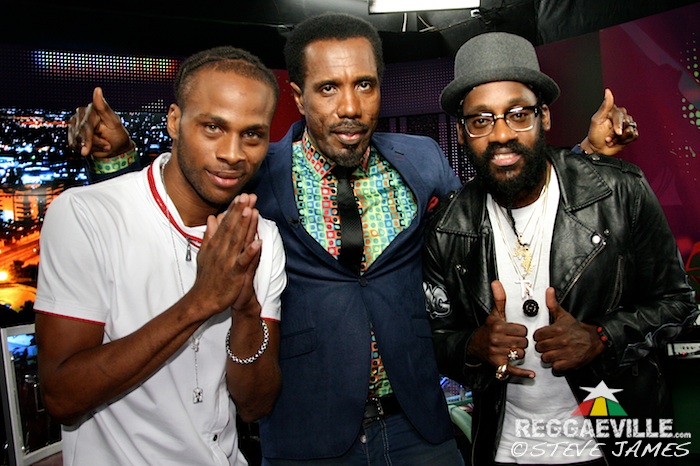 Tarrus Riley, Alaine & Dexta Daps @ OnStage TV