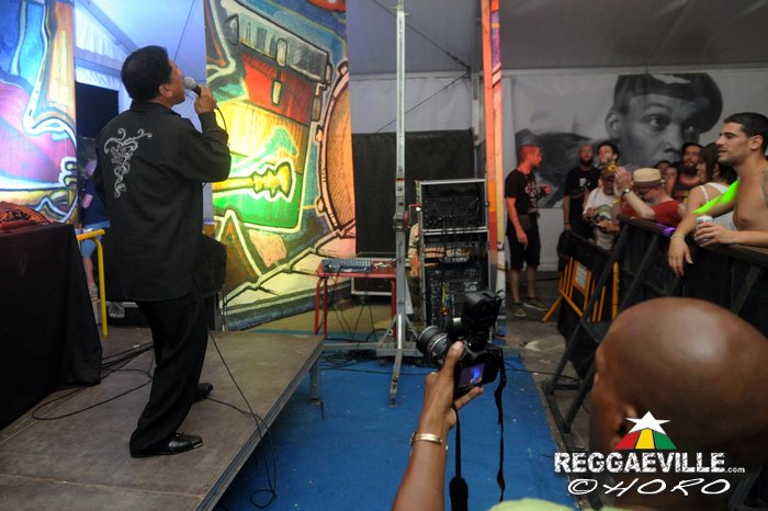 Winston Francis with Prince Fatty @ Rototom Sunsplash 2015