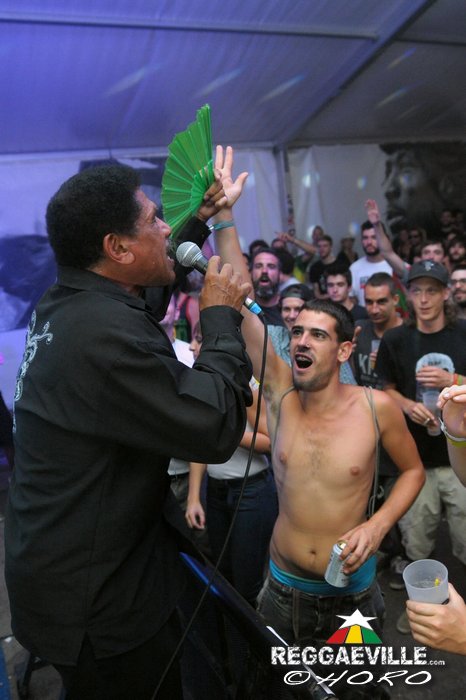 Winston Francis with Prince Fatty @ Rototom Sunsplash 2015