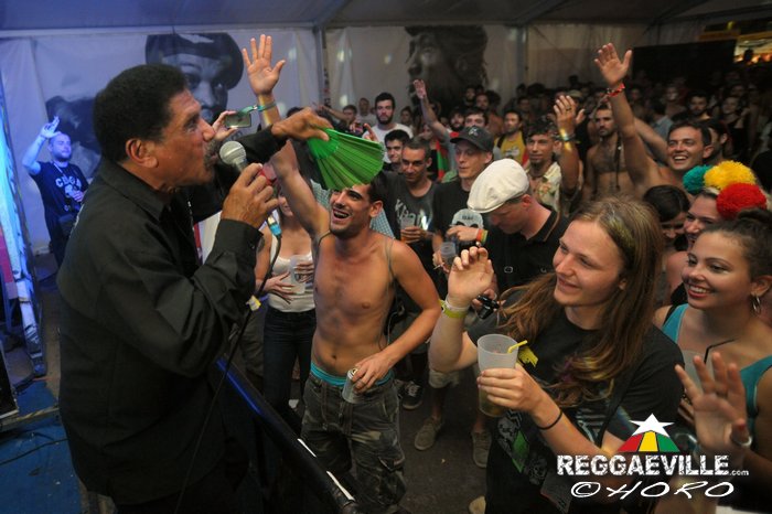 Winston Francis with Prince Fatty @ Rototom Sunsplash 2015