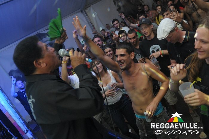 Winston Francis with Prince Fatty @ Rototom Sunsplash 2015