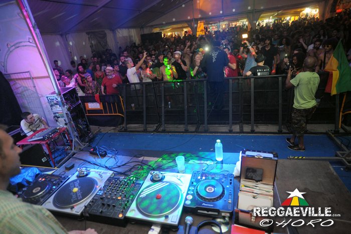 Winston Francis with Prince Fatty @ Rototom Sunsplash 2015