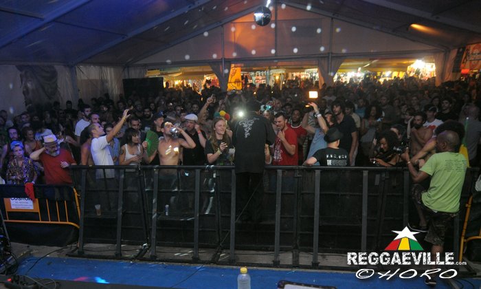 Winston Francis with Prince Fatty @ Rototom Sunsplash 2015