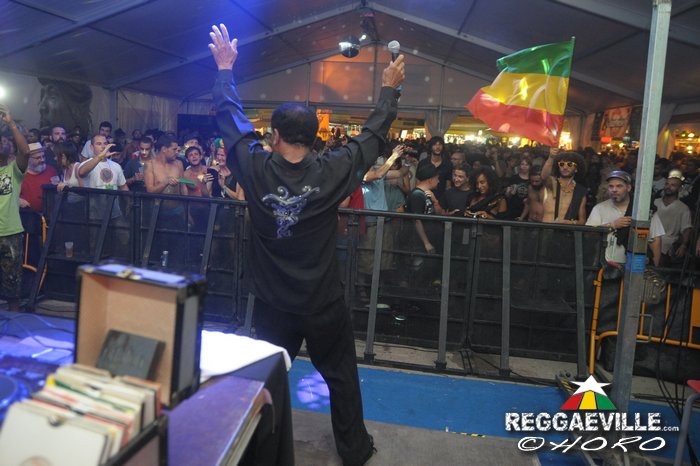 Winston Francis with Prince Fatty @ Rototom Sunsplash 2015