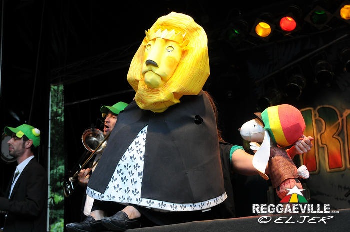 Yellow Umbrella & Reggaehase Boooo @ Reggae Jam 2013