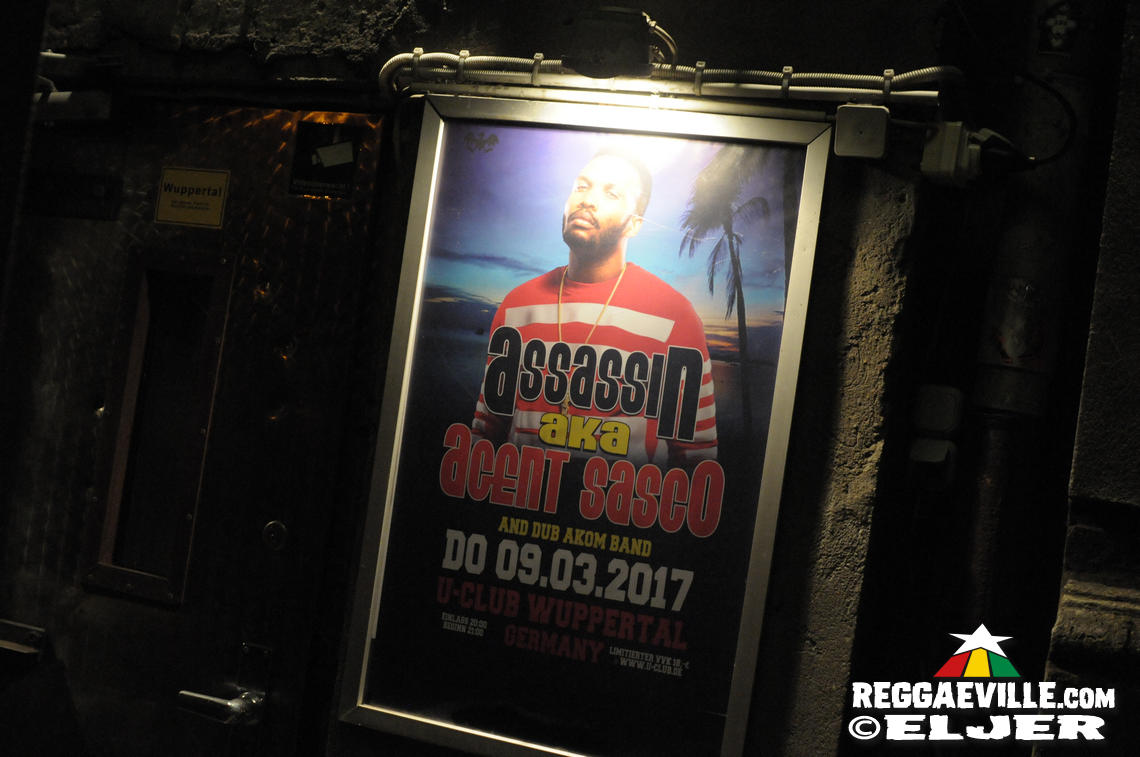 Assassin aka Agent Sasco & Dub Akom Band in Wuppertal, Germany @ U-Club