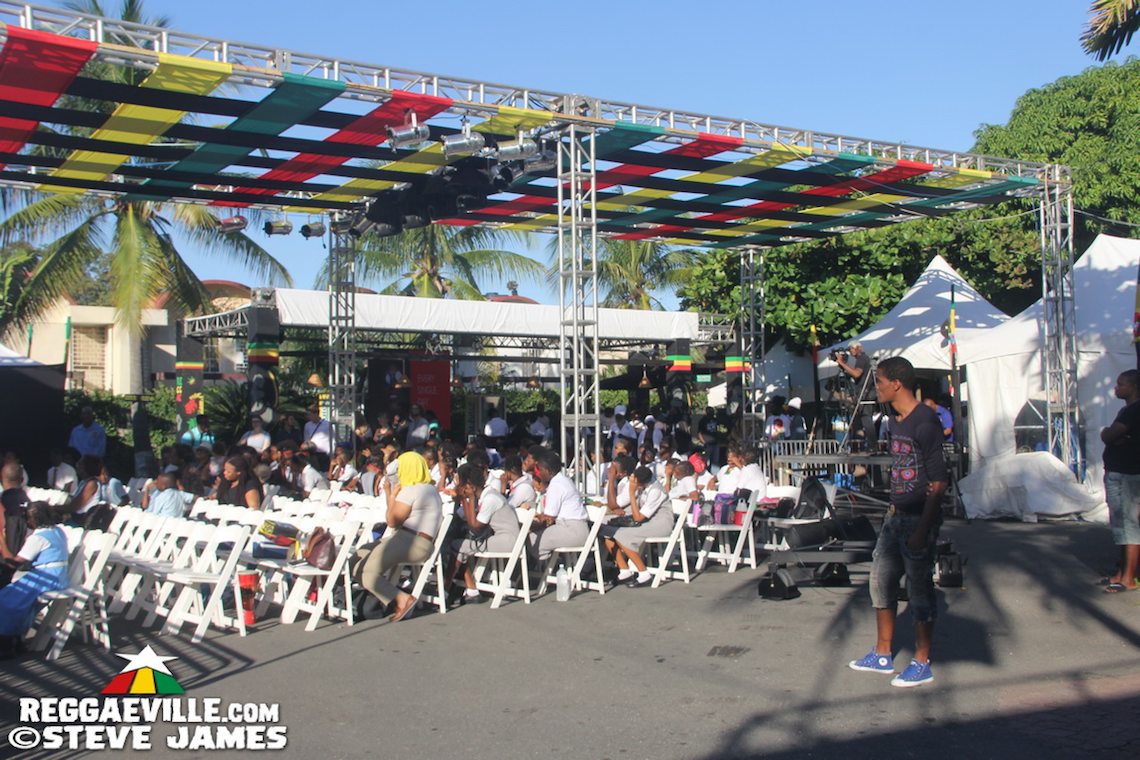 Bob Marley's Birthday Celebration - Soul Rebel 73 in Kingston, Jamaica