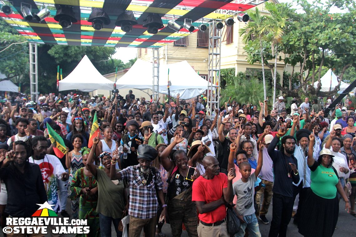Reggae Jam Session - Bob Marley's Birthday Celebration in Kingston, Jamaica