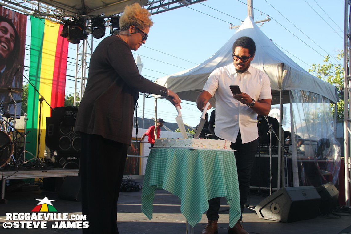 Vibes @ Bob Marley's 72nd Birthday Celebration in Kingston, Jamaica