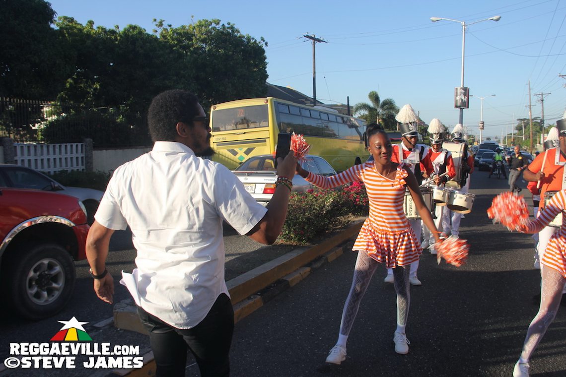 Vibes @ Bob Marley's 72nd Birthday Celebration in Kingston, Jamaica