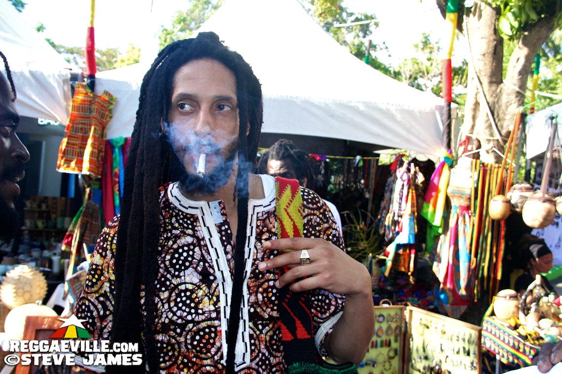 Vibes @ Bob Marley's 72nd Birthday Celebration in Kingston, Jamaica