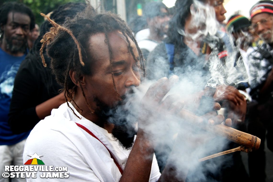 Vibes @ Bob Marley's 72nd Birthday Celebration in Kingston, Jamaica