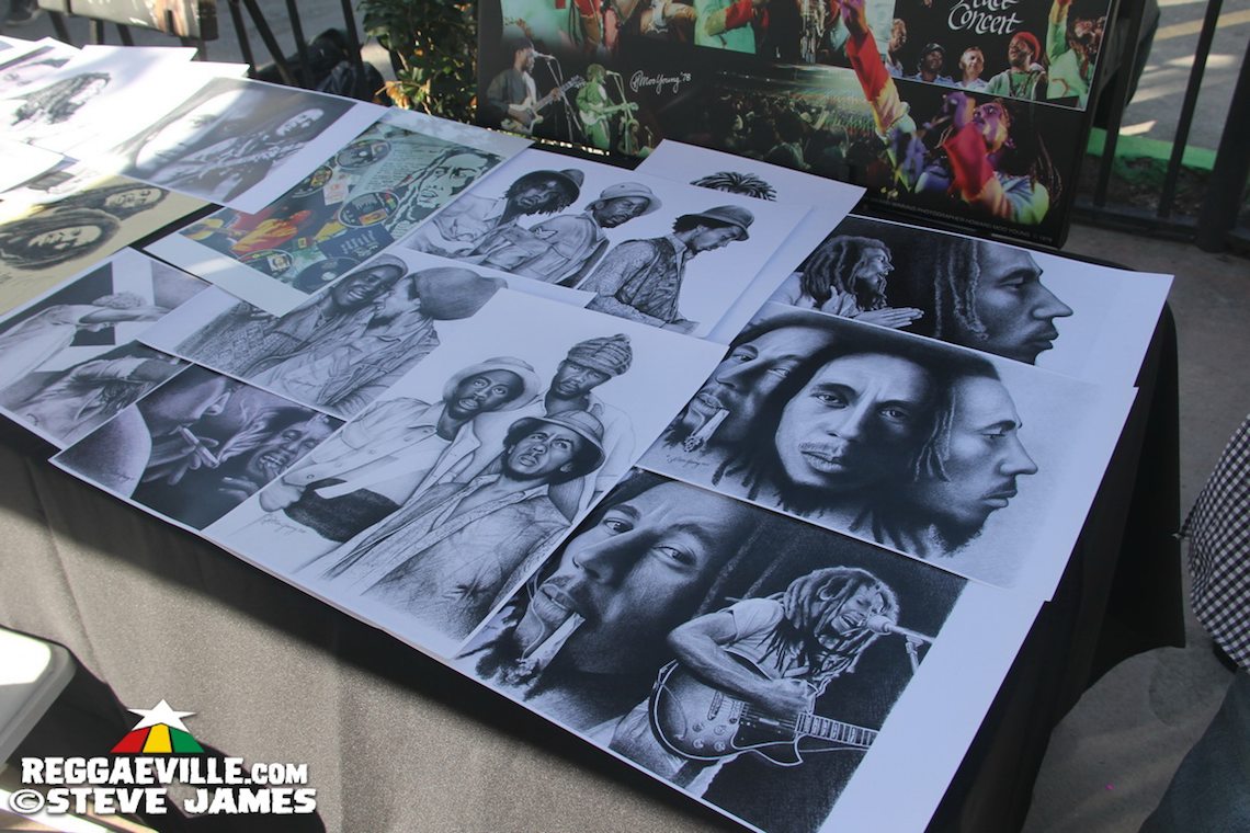 Vibes @ Bob Marley's 72nd Birthday Celebration in Kingston, Jamaica
